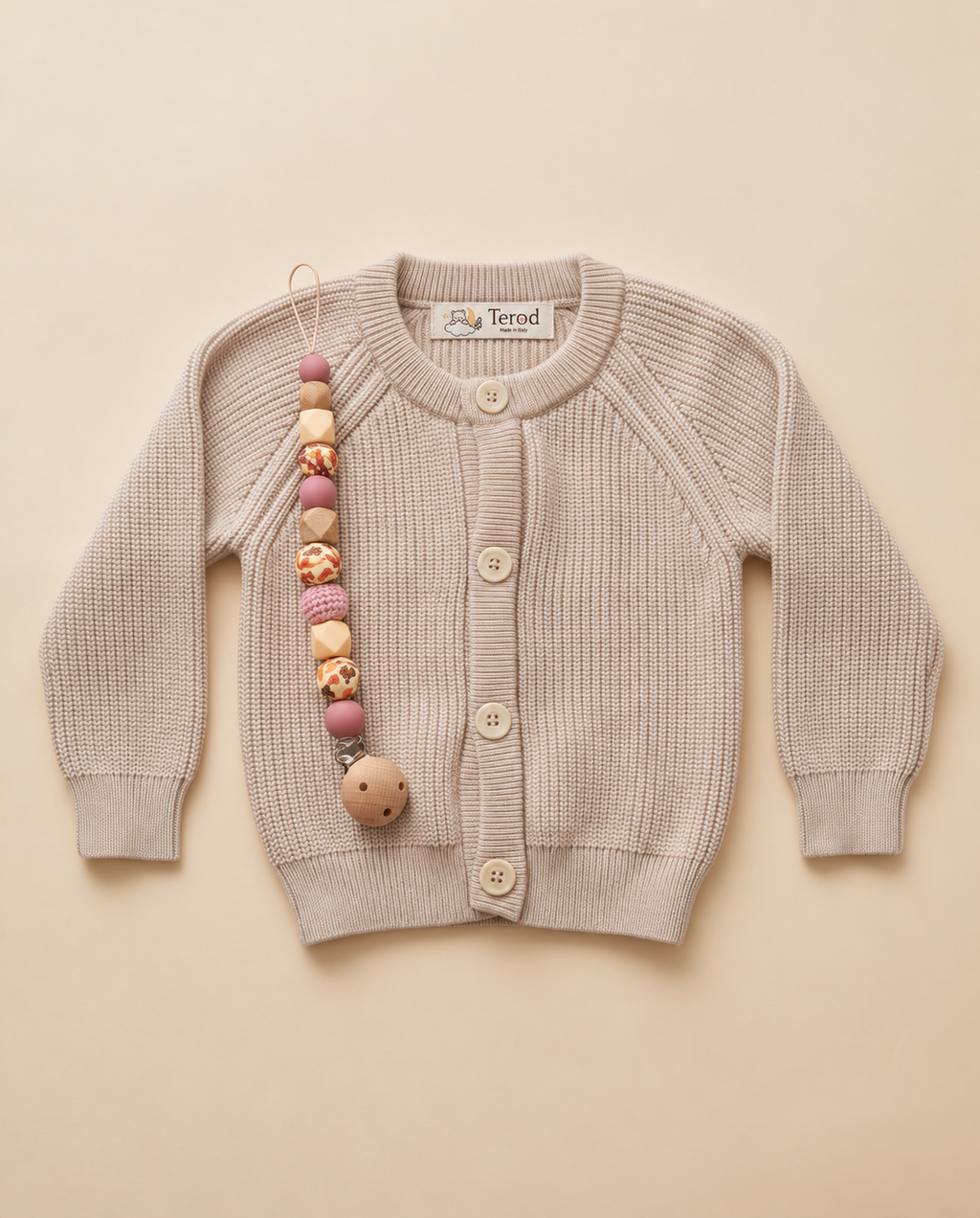 The First Embrace, With Merino Cardigan TEROD