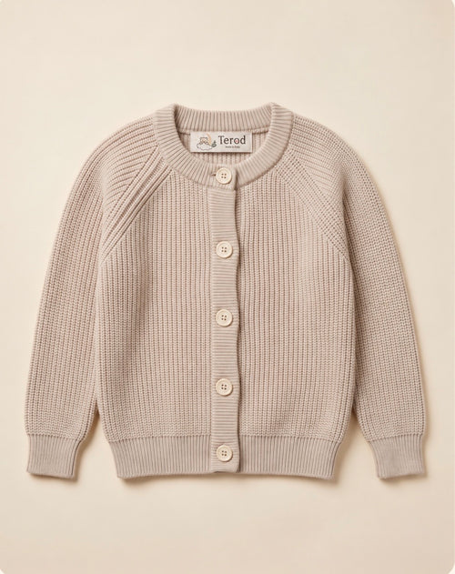 TEROD Cardigan i merinould